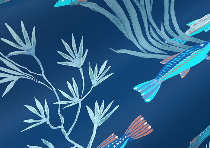 Shallows, Neptune - Roller Blind - Image 4